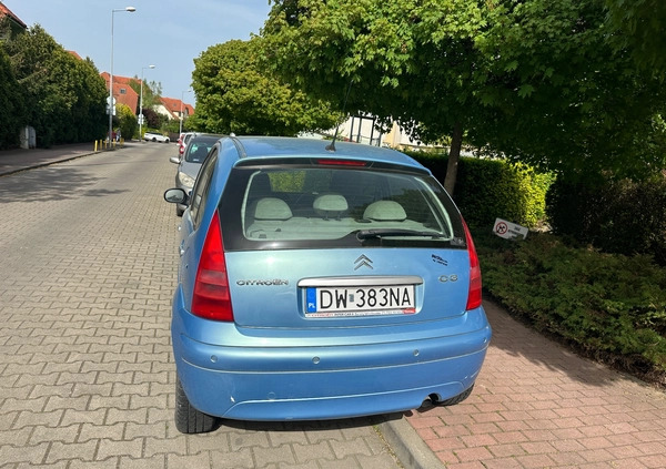 Citroen C3 cena 3500 przebieg: 234300, rok produkcji 2002 z Wrocław małe 79